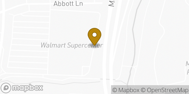 Map showing the location of Walmart in Colorado Springs, CO 80905