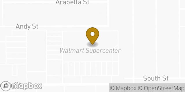 Map showing the location of Walmart Supercenter in Long Beach, CA 90805