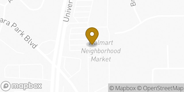 Map showing the location of Walmart Neighborhood Market in Winston-Salem, NC 27106
