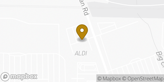 Map showing the location of Aldi in Brooklyn, OH 44144