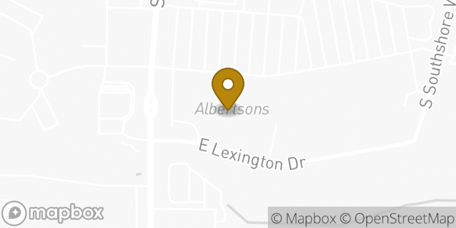 Map showing the location of Albertsons in Boise, ID 83706