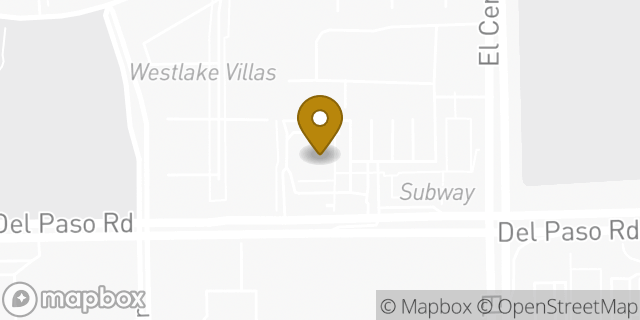 Map showing the location of ATM Walgreens in Sacramento, CA 95835