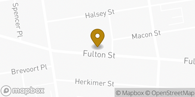 Map showing the location of Planet Fitness in Brooklyn, NY 11216