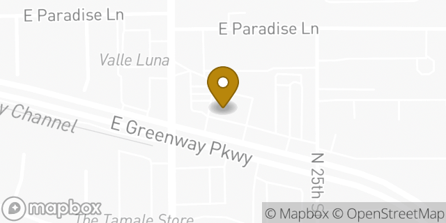 Map showing the location of QuikTrip in Phoenix, AZ 85032