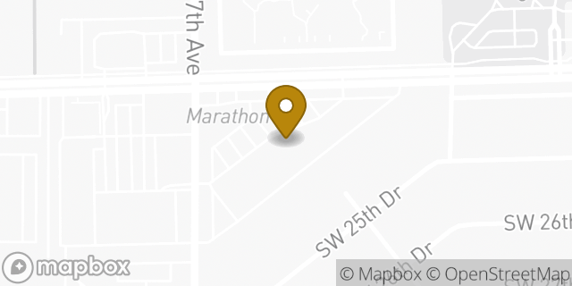 Map showing the location of CVS Pharmacy in Miami, FL 33165