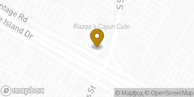 Map showing the location of McDonald's in Corpus Christi, TX 78411