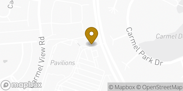 Map showing the location of Chase Bank in San Diego, CA 92130