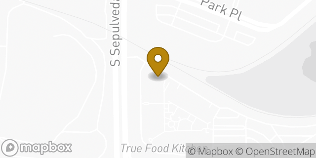 Map showing the location of Peet's Coffee in El Segundo, CA 90245