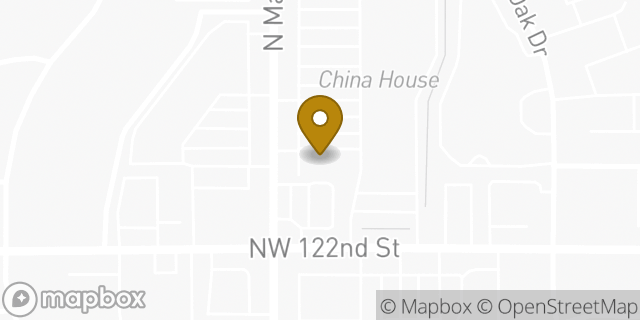 Map showing the location of Chase Bank in Oklahoma City, OK 73120