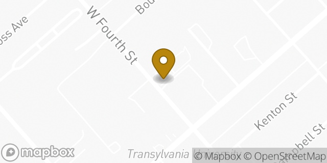Map showing the location of Amazon Locker - Chives in Lexington, KY 40508