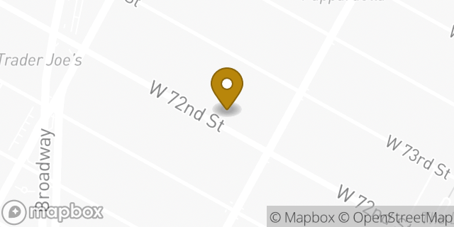 Map showing the location of The UPS Store in New York, NY 10023