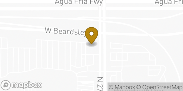Map showing the location of ATM 7ELEVEN, INC. in Phoenix, AZ