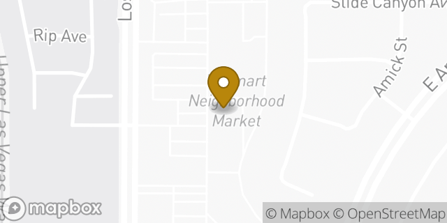 Map showing the location of The UPS Store in North Las Vegas, NV 89081