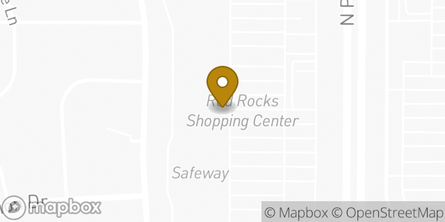 Map showing the location of The UPS Store in Colorado Springs, CO 80922