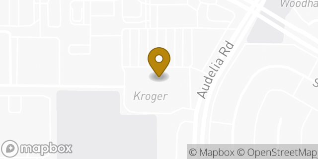 Map showing the location of Kroger in Richardson, TX 75081
