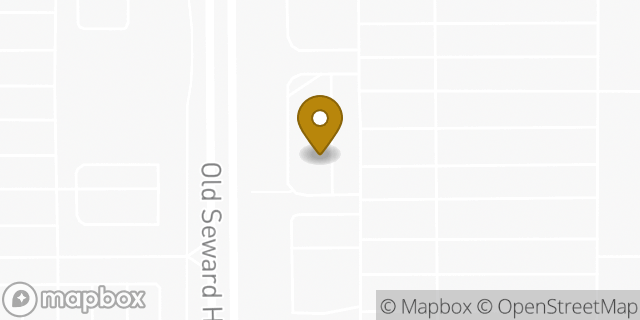 Map showing the location of McDonald's in Anchorage, AK 99515