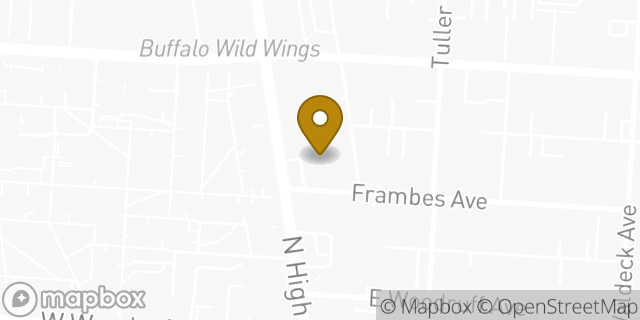 Map showing the location of ATM PNC AT UDF in Columbus, OH 43201