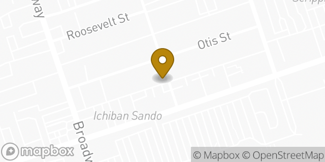 Map showing the location of Chase in Chula Vista, CA 91910