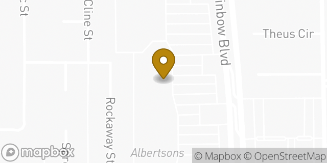 Map showing the location of Amazon Locker - Loyalty in Las Vegas, NV 89145