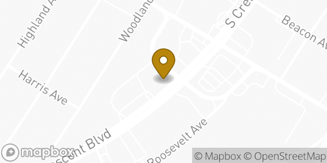Map showing the location of Papa Johns Pizza in Pennsauken, NJ 08110