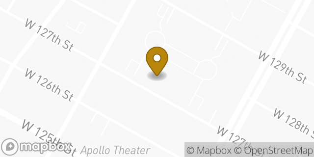 Map showing the location of Amazon Locker - Mirja in New York, NY 10027