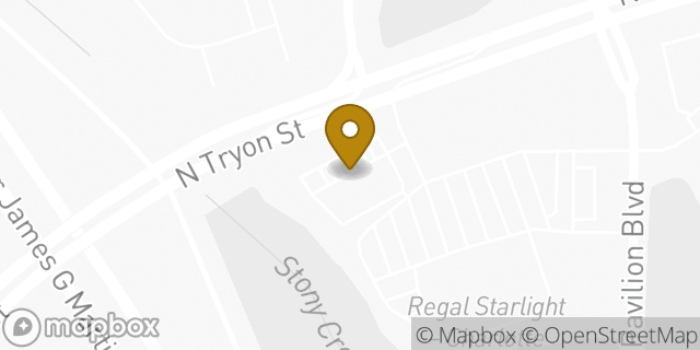Map showing the location of QuikTrip Store #1032 11230 N Tryon St in Charlotte, NC 28262