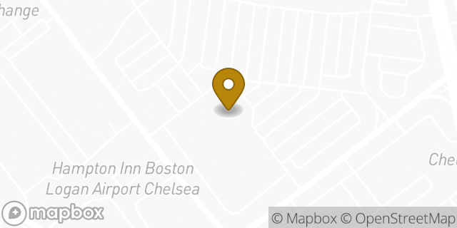 Map showing the location of Starbucks in Chelsea, MA 02150