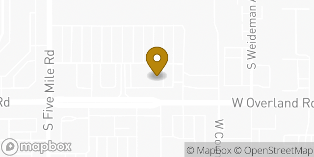 Map showing the location of The UPS Store in Boise, ID 83709