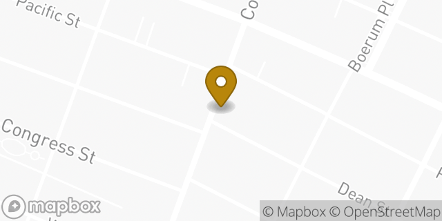 Map showing the location of The UPS Store in Brooklyn, NY 11201