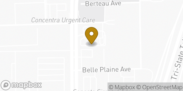 Map showing the location of Subway in Schiller Park, IL 60176