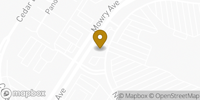 Map showing the location of Newpark Mall in Newark, CA 94560
