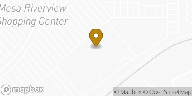 Map showing the location of Walmart in Mesa, AZ 85201