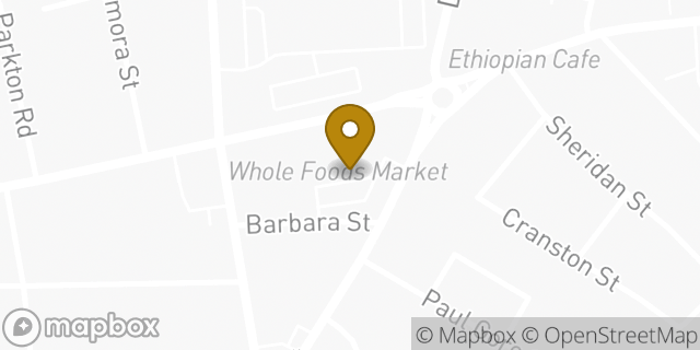 Map showing the location of Amazon Locker - Jamaicaplain in Jamaica Plain, MA 02130