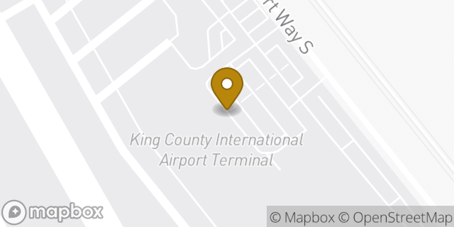Map showing the location of Seattle - Seaport Airlines BFI (Private Flights Only) in Seattle, WA 98108