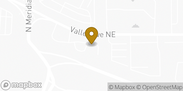 Map showing the location of Amazon Locker - Headrest in Puyallup, WA 98372