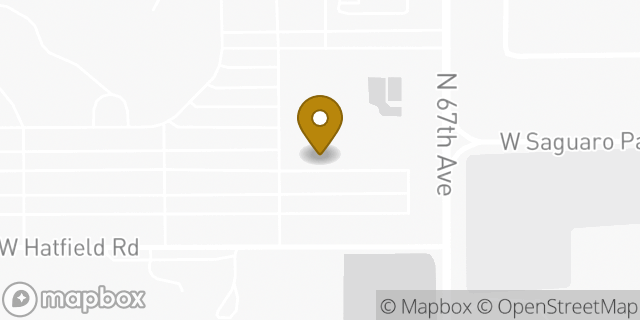 Map showing the location of Happy Valley-Peoria in Peoria, AZ 85383