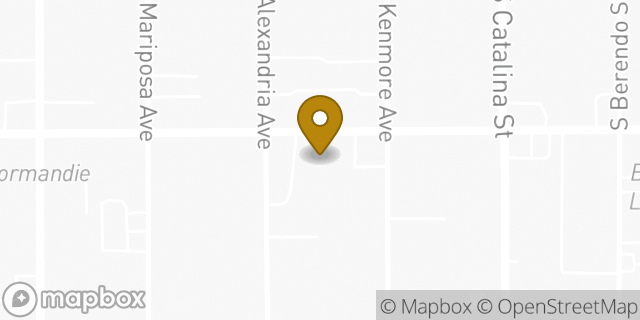 Map showing the location of ATM 7ELEVEN-FCTI in Los Angeles, CA 90020