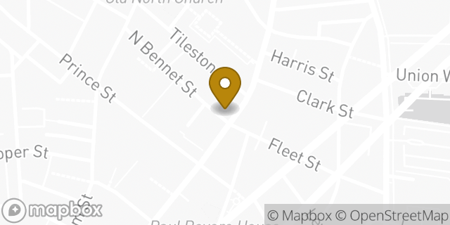 Map showing the location of 7-Eleven in Boston, MA 02113