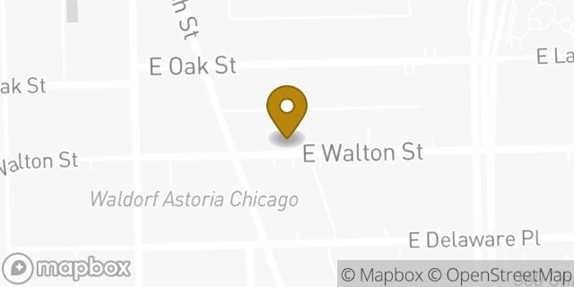 Map showing the location of Patagonia in Chicago, IL 60611