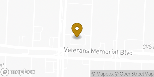 Map showing the location of ATM Walgreens in Metairie, LA 70005