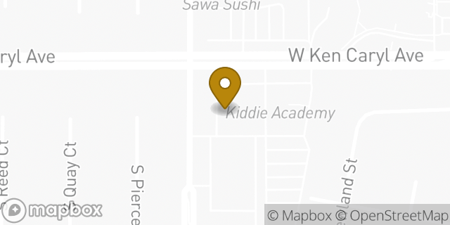 Map showing the location of Amazon Locker - Disengagement in Littleton, CO 80128