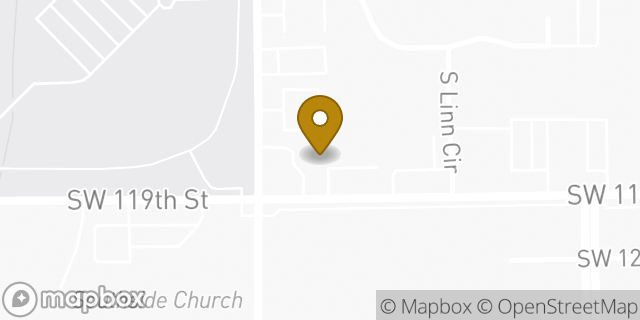 Map showing the location of Amazon Locker - Register in Oklahoma City, OK 73170