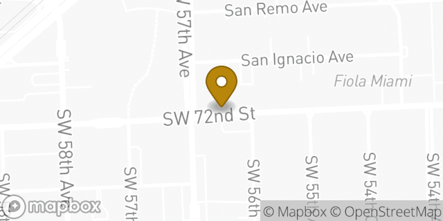 Map showing the location of Regions Bank in Coral Gables, FL 33143
