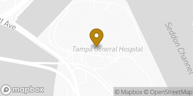 Map showing the location of McDonald's in Tampa, FL 33606