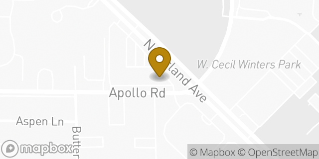 Map showing the location of Amazon Locker - Borja in Garland, TX 75040