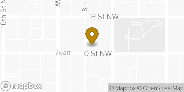 Map showing the location of Coinme in Washington, DC 20001
