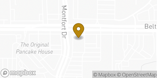Map showing the location of Chipotle Mexican Grill in Dallas, TX 75254