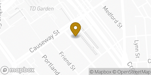 Map showing the location of CVS Pharmacy in Boston, MA 02114