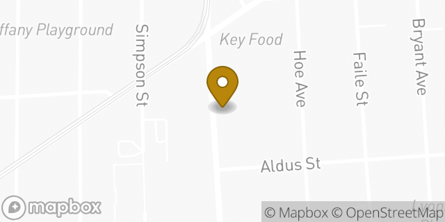 Map showing the location of Chipotle Mexican Grill in New York, NY 10459