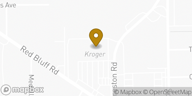 Map showing the location of ATM Kroger in Pasadena, TX 77506